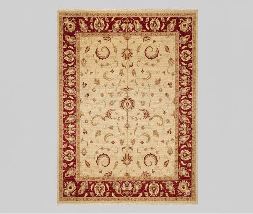 Hand-Knotted Sultanabad Vegetable-Dyed Wool Rug, 8' 1" x 9' 8" (K)