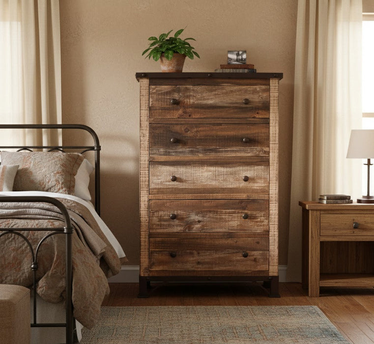 Bayshore Highboy Dresser - Multicolor