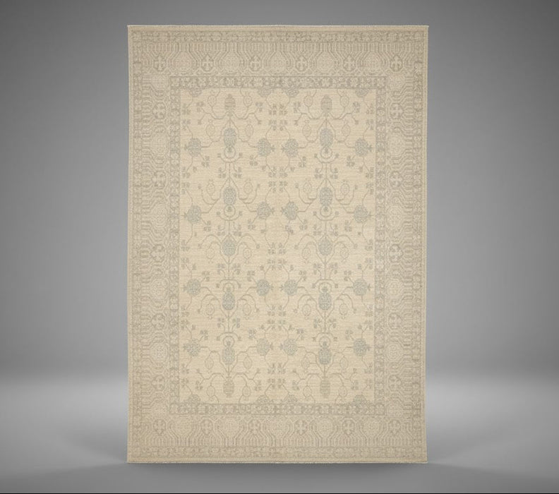 Khotan Pomegranate design Oriental Rug, 8' x 10' (D)