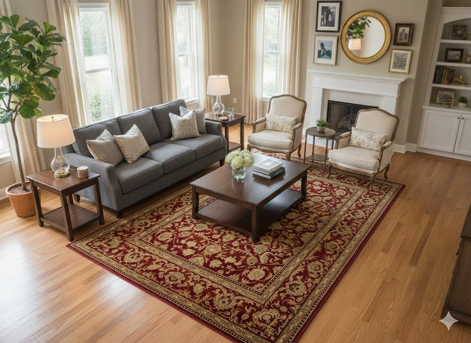 Indian mahal Oriental Rug 8x10'4"