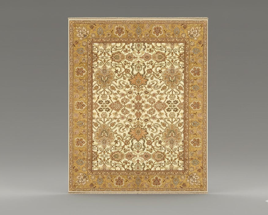 Sultanabad 100% wool Hand Made Rug - size 9" x 12"  (P)