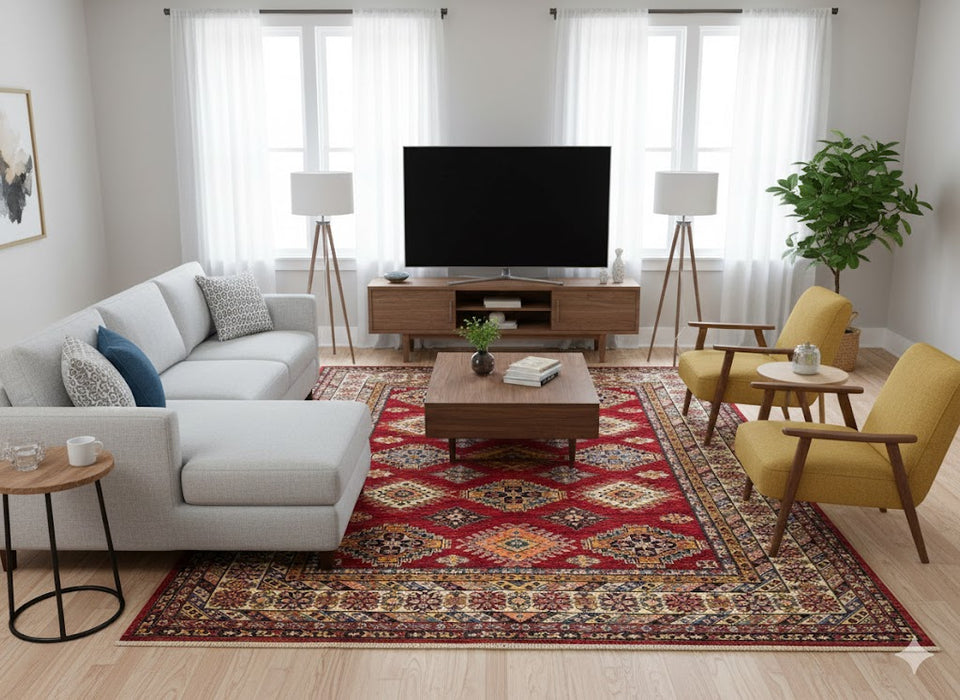 Terkaman 100% Wool Hand Made Oriental Rug 8' x 10'