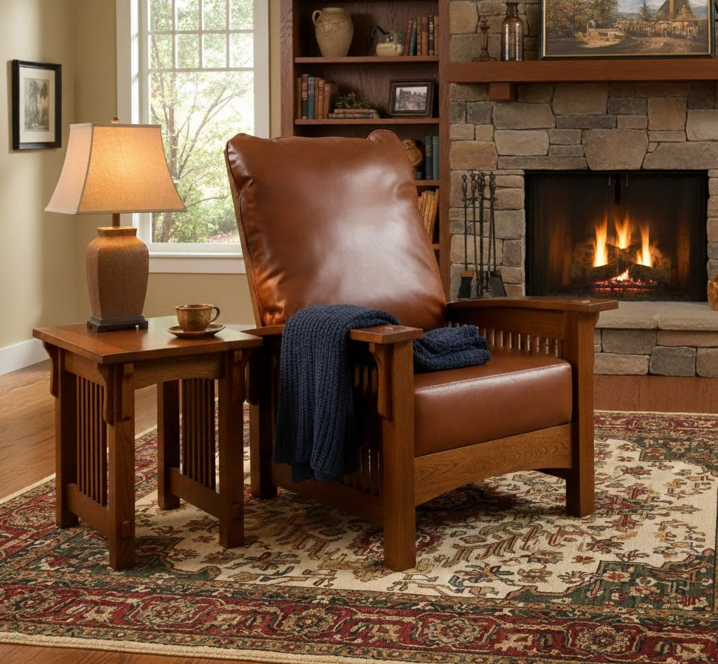 Buy Craftsman / Mission Morris Arm Chair-RB-2 in USA— Crafters and