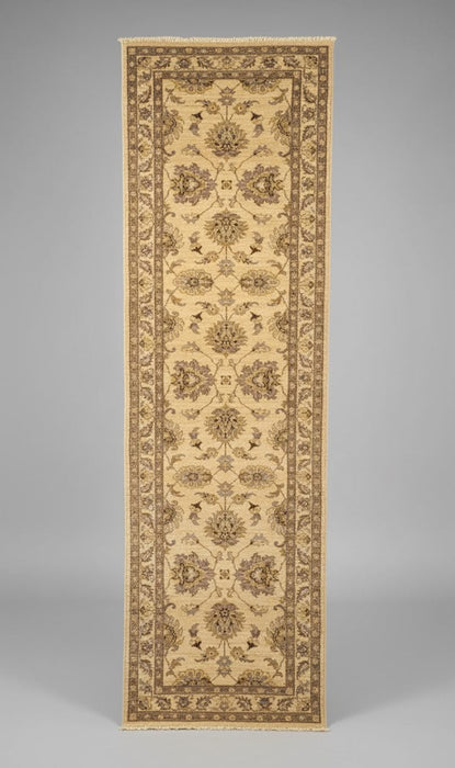 Hand-Knotted Sultanabad Vegetable-Dyed Wool Rug, 2' 6" x 9' 6" (K)