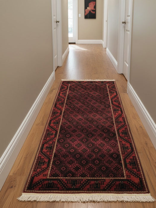 Terkaman Tribal Baluch Oriental Rug; 4' 4" x 8' 4"  (A)