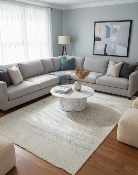 Persian-Inspired. Modern Defined. Turkish Made Rug, size 5" x 7' 6" (O) machine