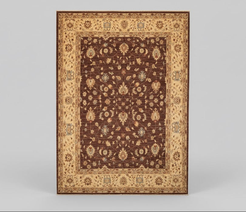 Hand-Knotted Sultanabad Vegetable-Dyed Wool Rug, 8" x 10" (K)