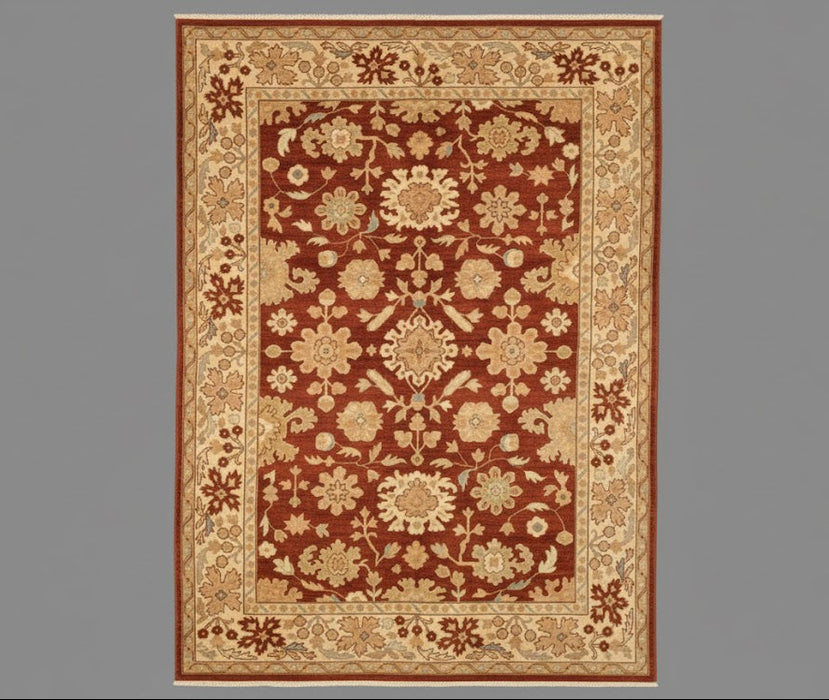 Hand-Knotted Sultanabad Vegetable-Dyed Wool Rug, 9' 1" x 12"  (K)