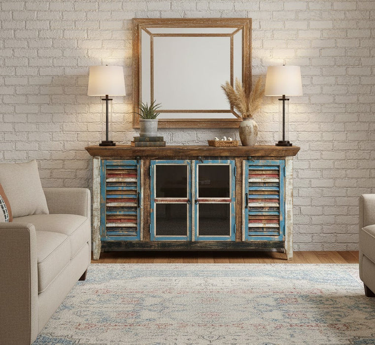 La Boca Shutter Door TV Stand - 65"