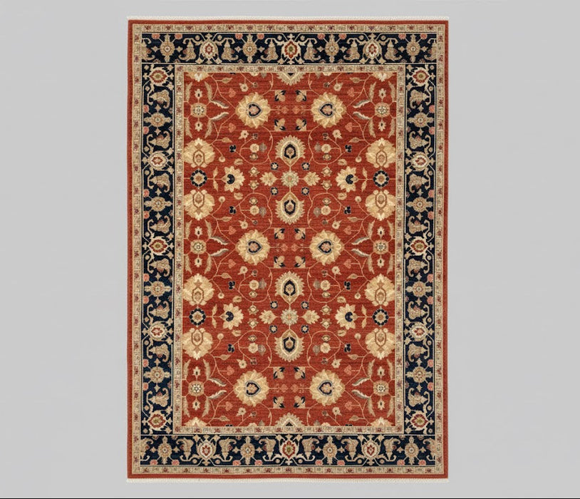 Sultanabad 100% wool Oriental Rug, size 8'7" x 12'1"