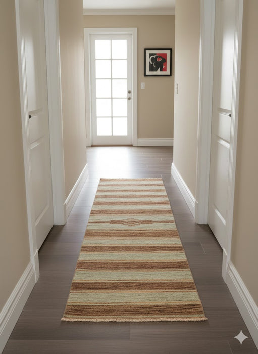 Hand-Knotted Sultanabad Vegetable-Dyed Wool Rug, 2' 2" x 6"  (K)