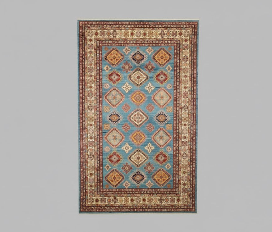 Kazak 100% wood Oriental Rug 8'9