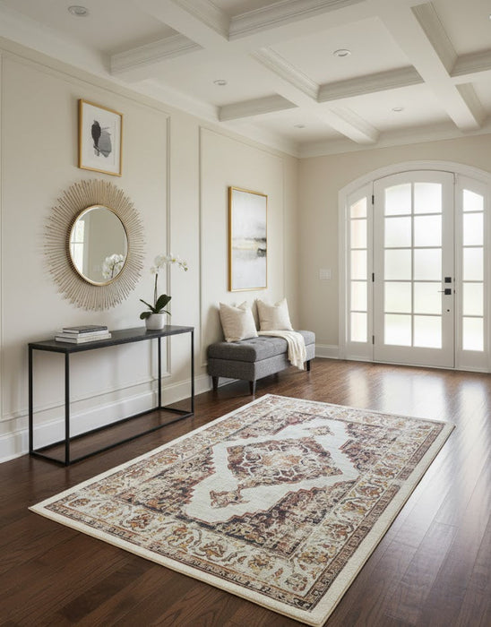 Persian-Inspired. Modern Defined. Turkish Made Rug, 3' 3" x 4' 10" (O)