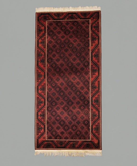 Terkaman Tribal Baluch Oriental Rug; 4' 4" x 8' 4"  (A)