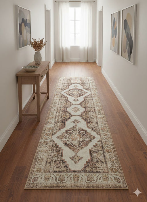 Persian-Inspired. Modern Defined. Turkish Made Rug, 2' x 5' 10" (O)