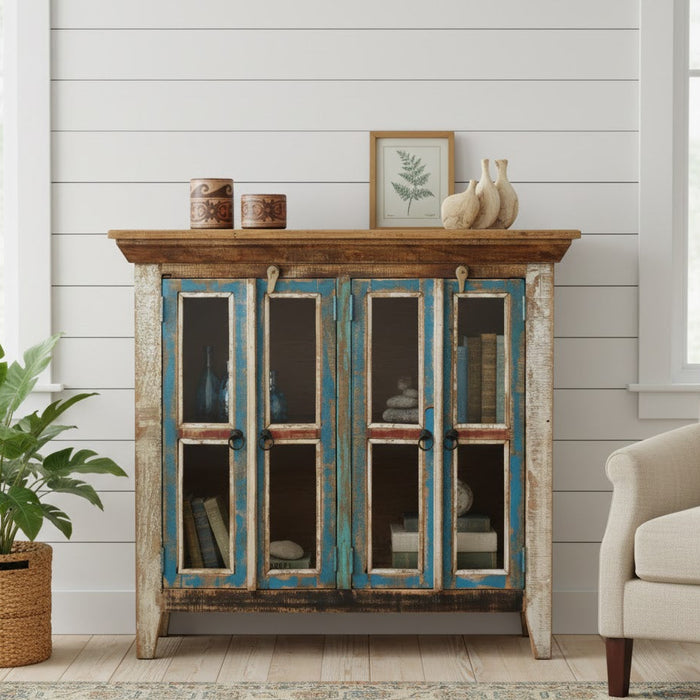 La Boca 4 Door Curio Cabinet