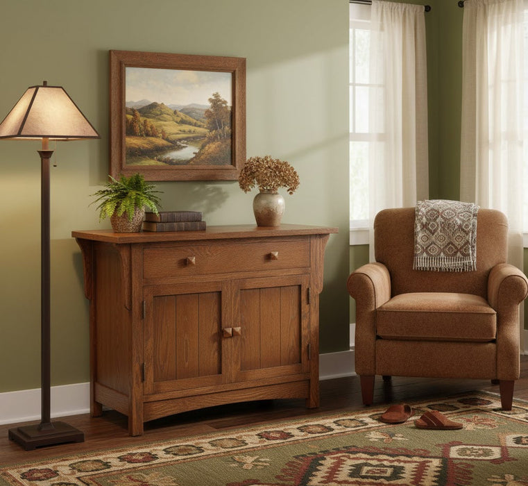 Mission Oak Cabinet - Walnut