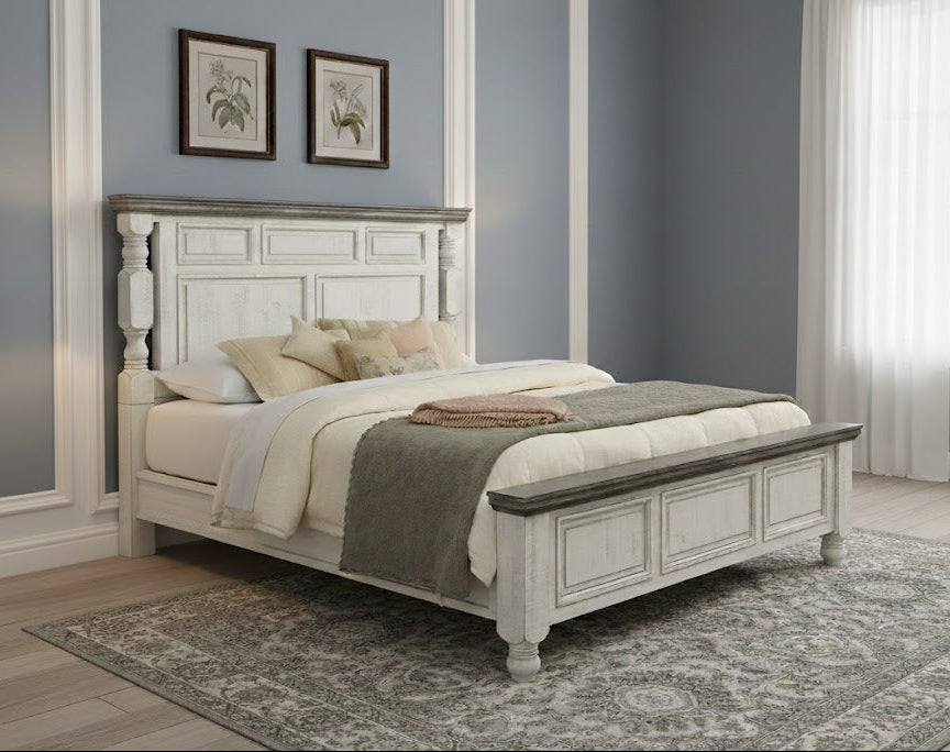 Stonegate Solid Wood Pilar Bed Frame