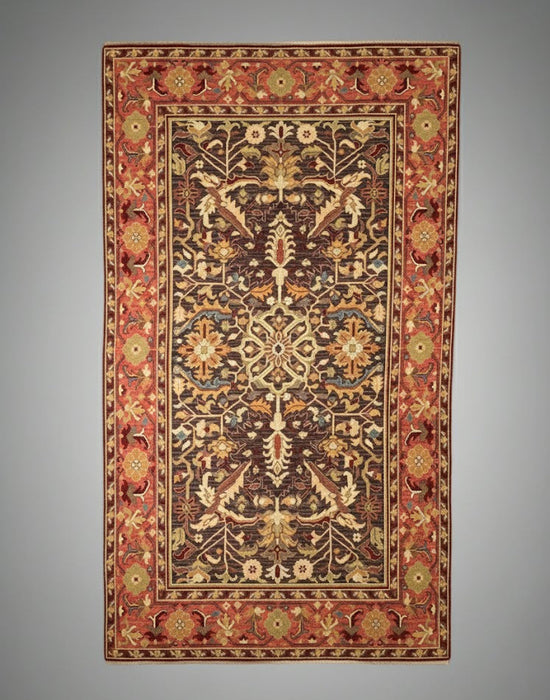 Persian-Inspired. Modern Defined. Turkish Made Rug, size 5' 3" x 8' 3" (O) Machine