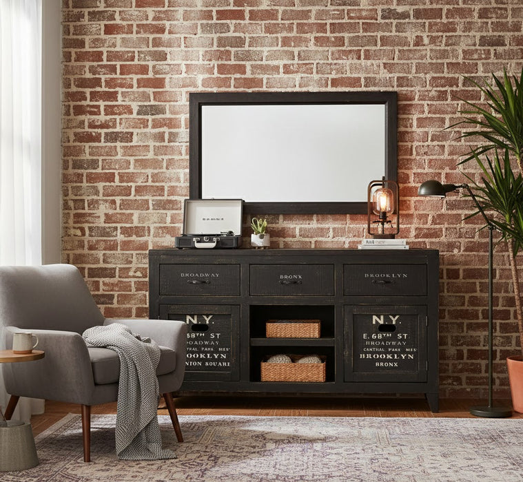 City 64" Console Cabinet