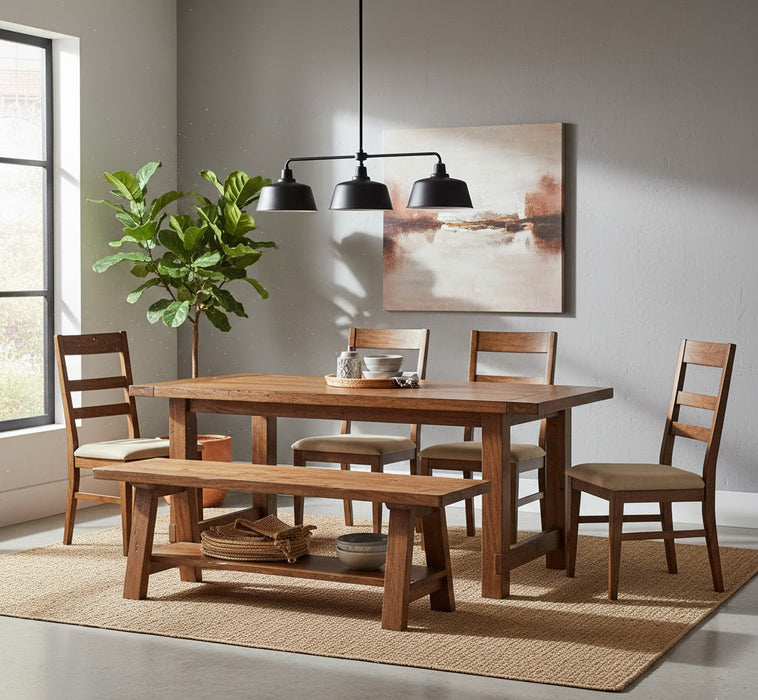 Granville Parota Wood Dining Bench