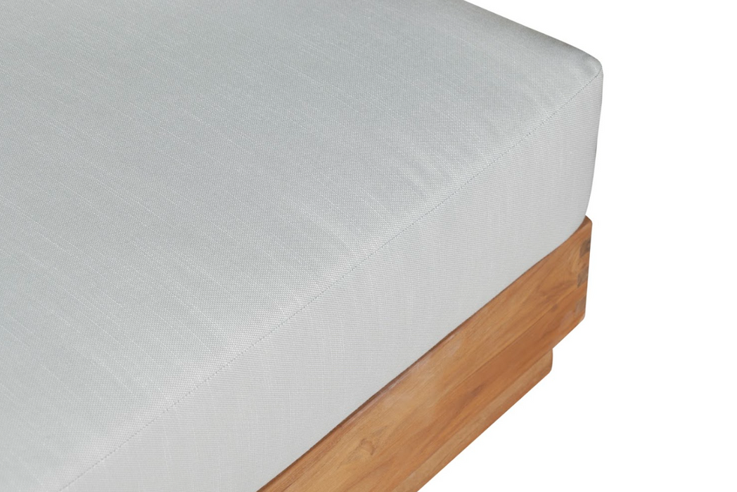 Paradiso Outdoor Teak Natural Ottoman