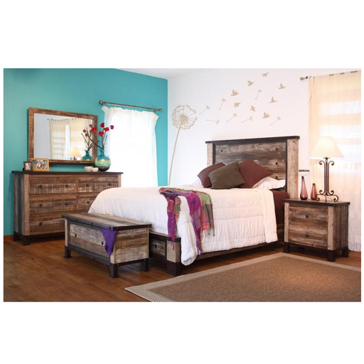 Bayshore Bedroom 5 Piece Set - Multicolor - Crafters and Weavers