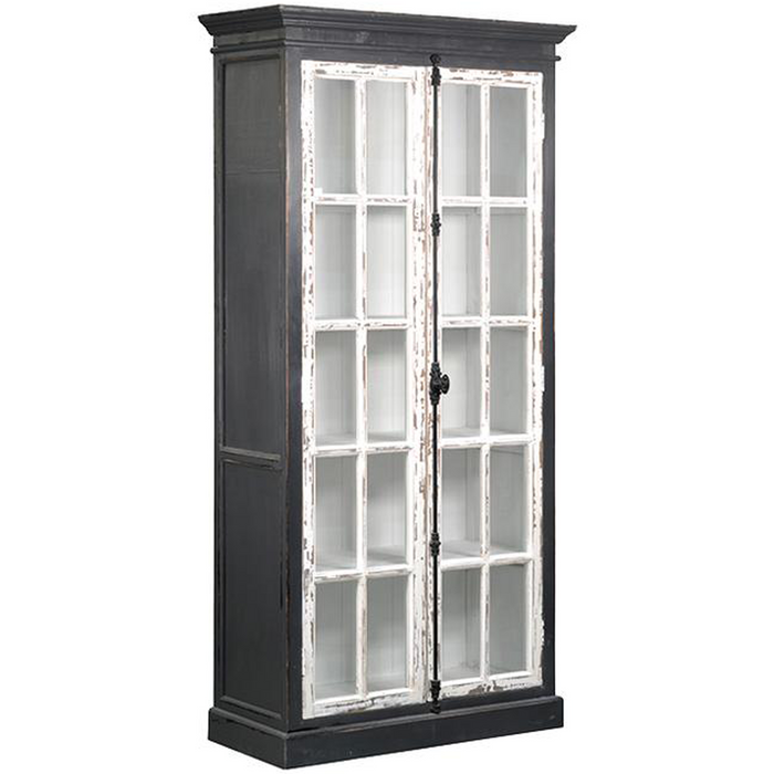 OUT OF STOCK Asbury 2 Door Vertical Hardware China Cabinet - Crafters and Weavers