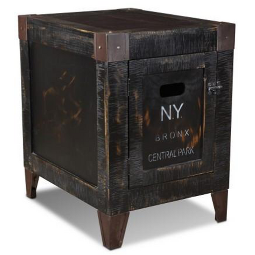 City 1 Door End Table - New York - Crafters and Weavers