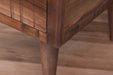 DISCONTINUED Bayshore Mid Century Side Table - Mocha Brown - Crafters and Weavers