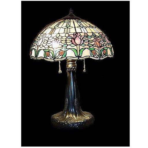Tiffany style Stained glass Table Lamp — Crafters and Weavers