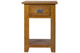 Mission 1 Drawer Nightstand - Michael's Cherry (MC-A) - Crafters and Weavers