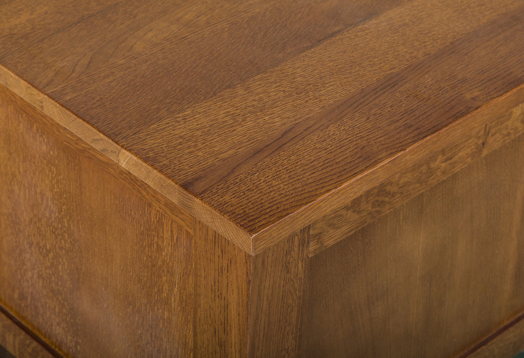 Mission Solid Oak Trunk - Michael's Cherry (MC-A) - Crafters and Weavers