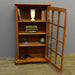 Mission Solid Oak Display Bookcase (2 Colors Available) - Michael's Cherry - Crafters and Weavers
