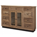 DISCONTINUED Granville Parota 9 Drawer Display Sideboard - Crafters and Weavers