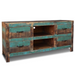 La Boca Blue TV Stand - Crafters and Weavers