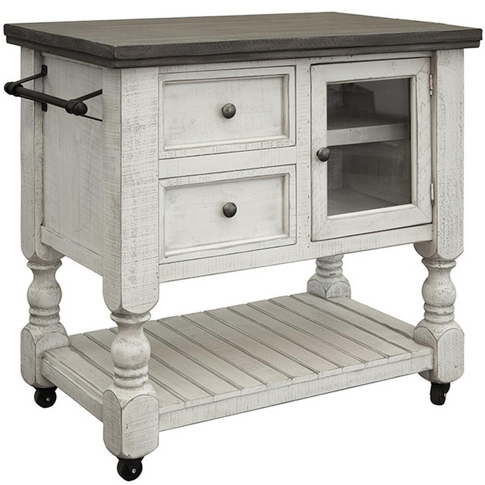 Stonegate Kitchen Island - 39" - Crafters and Weavers