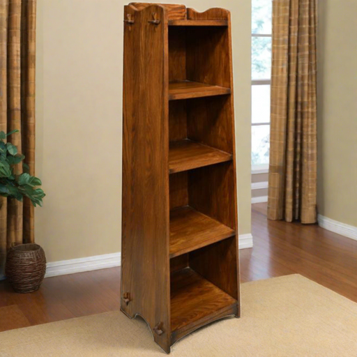 Arts & Crafts Pyramidal Bookcase - Crafters and Weavers