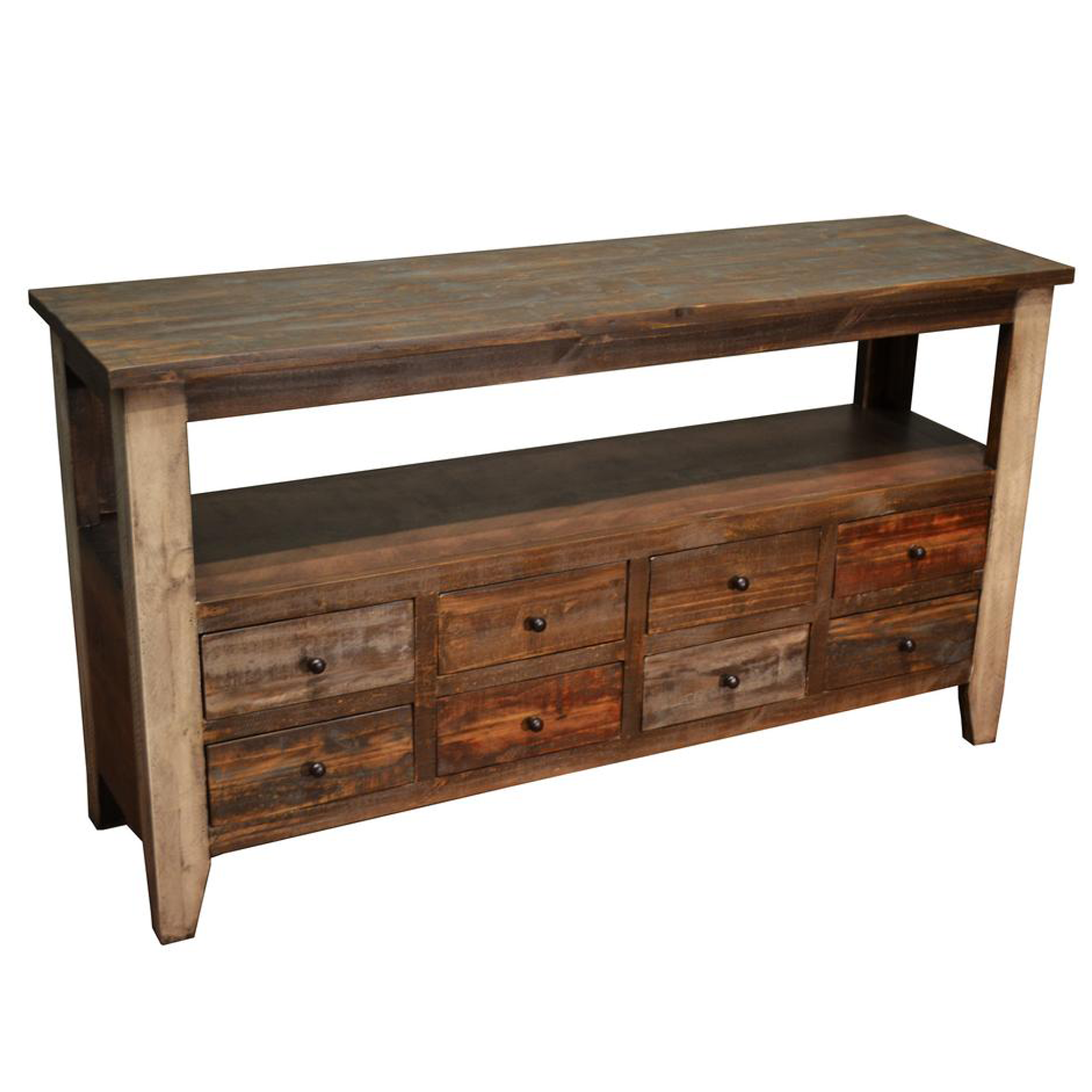 Best Rustic console table — Crafters and Weavers