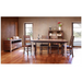 Bayshore Multi Colored 69" Dining Set with 6 Chairs - Crafters and Weavers