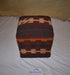 One of a Kind Kilim Rug Pouf Ottoman foot stool - #182 - Crafters and Weavers