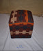 One of a Kind Kilim Rug Pouf Ottoman foot stool - #199 - Crafters and Weavers