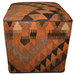 One of a Kind Kilim Rug Pouf Ottoman foot stool - #19 - Crafters and Weavers