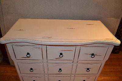 Landon White Chest of Drawers - Crafters and Weavers