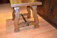 Rustic Reclaimed Solid Wood end table / Side table - Crafters and Weavers