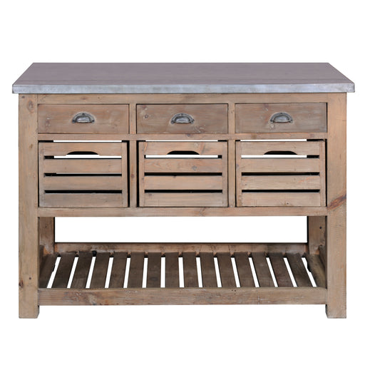 DUPLICATE - MEXICO - Barlow Crate Kitchen Island - Crafters and Weavers