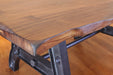 Granville Parota 79" Dining Table - Iron Base - Crafters and Weavers