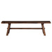 Elmwood Park Dining Bench - Crafters and Weavers