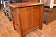 Amish Mission 1 Door / 1 Drawer Inlay End Table - Crafters and Weavers