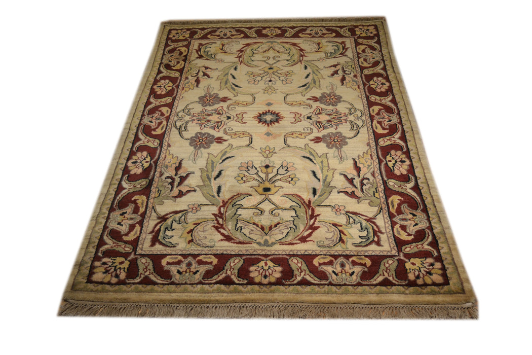 Oriental Rug 4'1" x 6'2" - Crafters and Weavers